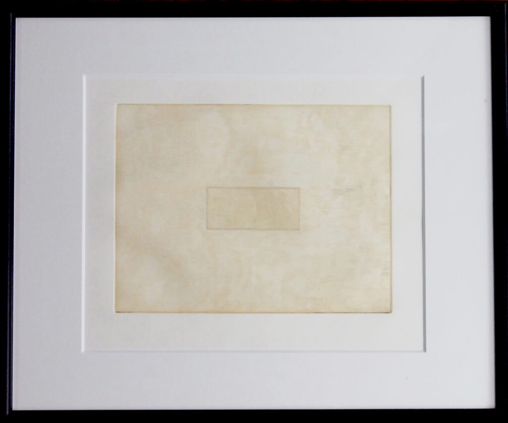 版画作品『copperplate print 』の画像