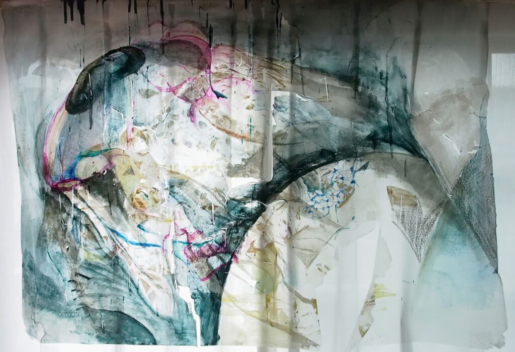 インスタレーション作品『目の前の膜』の画像