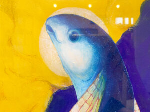 絵画作品『Connect for a batter tomorrow』の画像