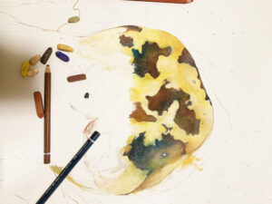 絵画作品『Connect for a batter tomorrow』の画像