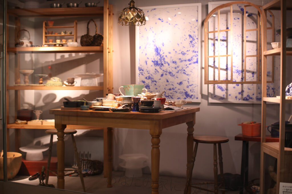 インスタレーション作品『あなたの家に、庭になる』メトロ銀座ギャラリーの画像