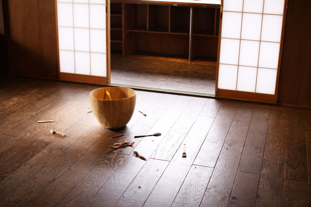 インスタレーション作品『しあわせなくらし』の画像