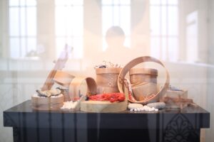 インスタレーション作品『明日のランチタイムまでに』の画像